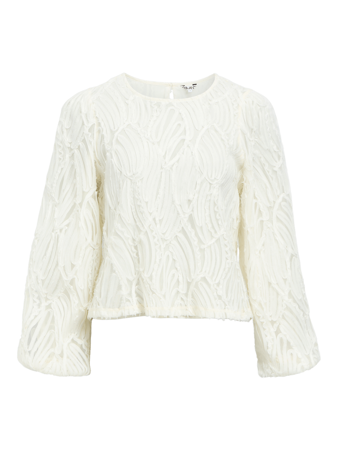 OBJLUCIE Top - White Sand - VERO MODA & VILA Bergvik